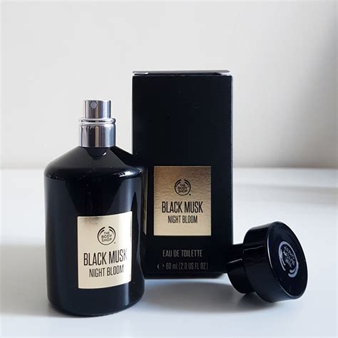 bodyshop black musk night bloom.